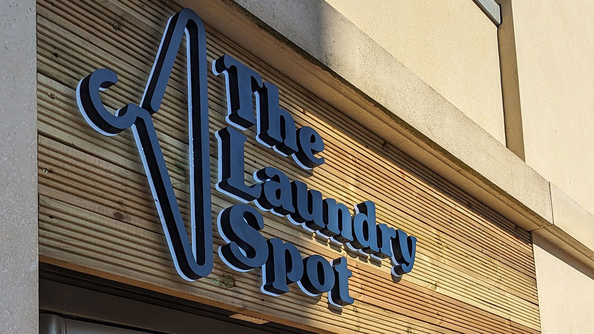 The Laundry spot sign