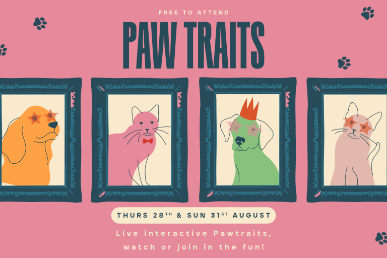 Website Banner paws
